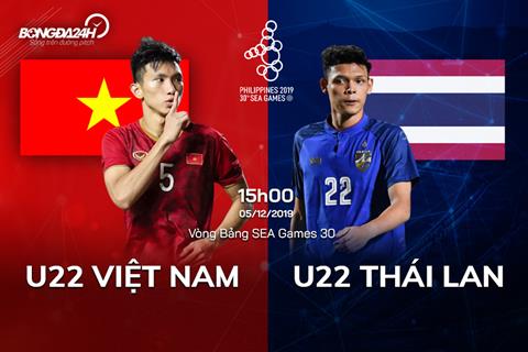 Tổng quan U22 Việt Nam vs U22 Thái Lan 15h00 ngày 5/12: Nhuộm đỏ sân Binan
