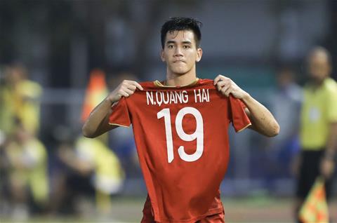 Video bóng đá U22 Việt Nam vs U22 Thái Lan Tiến Linh gỡ hòa hình ảnh