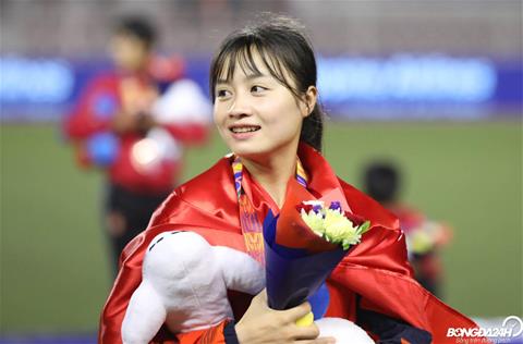 Hoàng Thị Loan Hotgirl của tuyển nữ Việt Nam vô địch SEA Games 30 nhưng chưa có người yêu hình ảnh 2