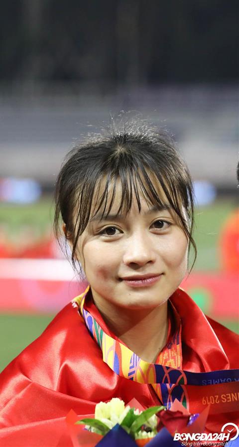 Hoàng Thị Loan Hotgirl của tuyển nữ Việt Nam vô địch SEA Games 30 nhưng chưa có người yêu hình ảnh 2