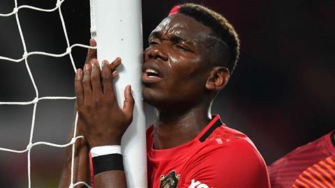 Pogba không được đăng ký trong trận đấu với Burnley