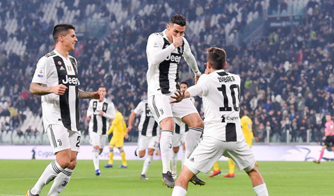 Kết quả trận đấu Juventus vs Frosinone 3-0 vòng 24 Serie A 2019 hình ảnh