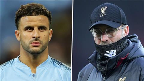 HLV Klopp của Liverpool chỉ trích hậu vệ Kyle Walker của Man City hình ảnh