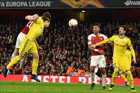 Thống kê Arsenal vs BATE - Vòng 116 Europa League hình ảnh