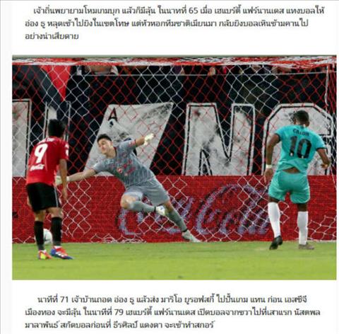 Báo Thái Lan đánh giá tốt Văn Lâm sau màn ra mắt Thai League 2019 hình ảnh