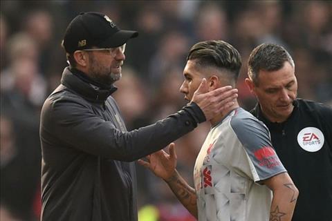 Liverpool nhận tin cực vui trước trận derby vùng Merseyside HLV-Jurgen-Klopp-noi-ve-chan-thuong-cua-Roberto-Firmino-hinh-anh