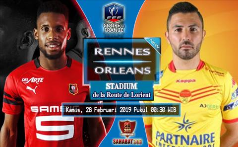Rennes vs Orleans 0h30 ngày 282 (Cúp quốc gia Pháp 201819) hình ảnh