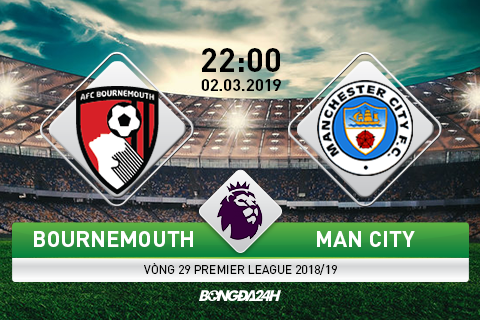 Bournemouth 0-1 Man City (KT): Thắng tối thiểu, Man xanh tạm chiếm ngôi đầu