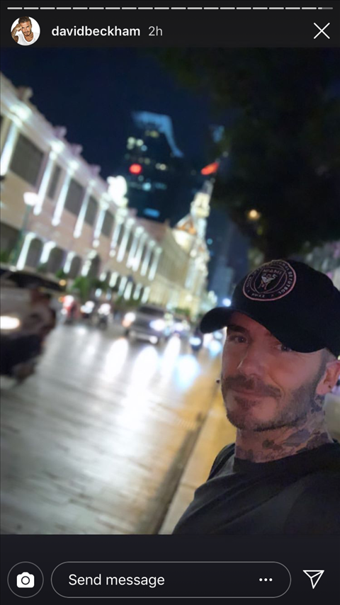 David Beckham khoe ảnh chuyến đi Việt Nam lên Instagram hình ảnh