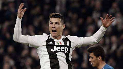 Cristiano Ronaldo lập hat-trick 1 tay đưa Juventus vào tứ kết C1 hình ảnh