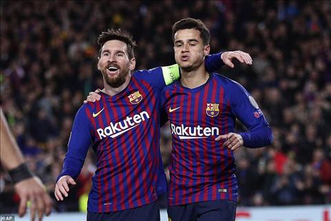 Messi và Coutinho phát biểu trận Barca 5-1 Lyon hình ảnh