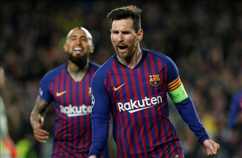 Barca vs Lyon Messi toa sang