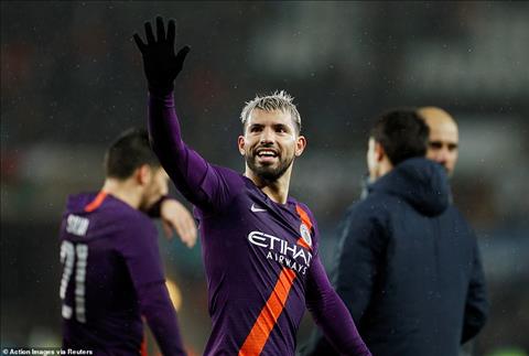 HLV Pep Guardiola phát biểu về Sergio Aguero hình ảnh