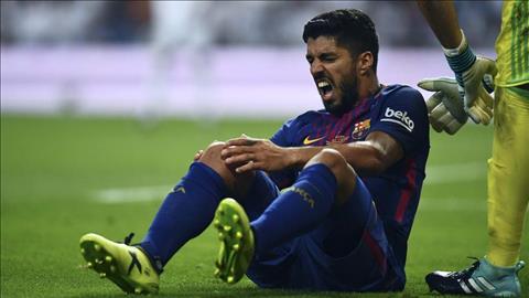 Barca chính thức lên tiếng về chấn thương của tiền đạo Luis Suarez