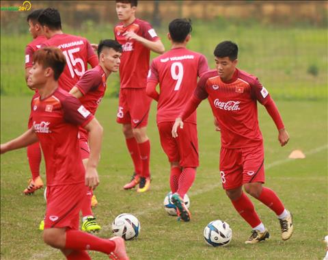 DT U23 Viet Nam se co buoi tap chinh thuc tren SVD quoc gia My Dinh vao chieu 21/3.