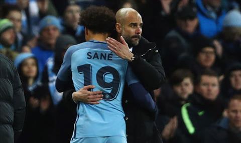 Sane cam on Pep Guardiola