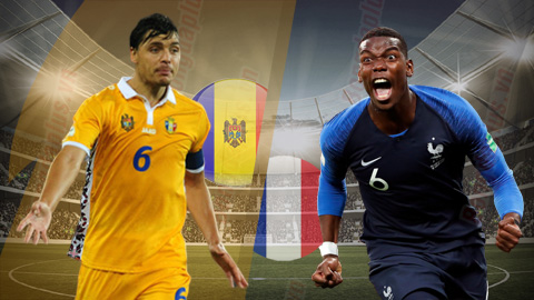 Moldova vs Pháp 2h45 ngày 233 (Vòng loại Euro 2020) hình ảnh