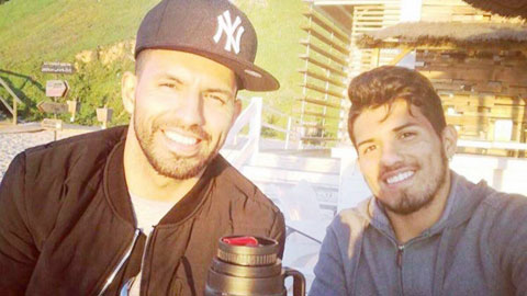 Em trai tiền đạo Aguero bị bắt vì tội lạm dụng