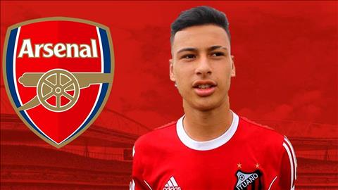 Gabriel Martinelli dat duoc thoa thuan toi Arsenal