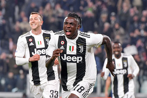 Juventus 1-0 Empoli: Vắng siêu sao Ronaldo, vẫn còn thần đồng Kean