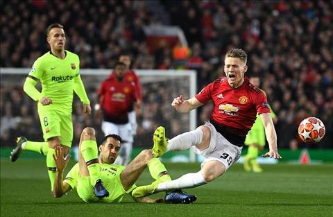 M.U thua Barca Scott McTominay va Sergio Busquets