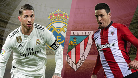 Kết quả Real Madrid vs Bilbao trận đấu vòng 33 La Liga 2018/19