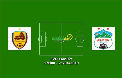 Xem trực tiếp Quảng Nam vs HAGL vòng 6 V-League chiều nay nay ở đâu ?