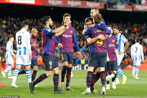 Video tổng hợp: Barca 2-1 Sociedad (Vòng 33 La Liga 2018/19)