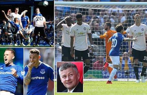 M.U thua trắng 4 bàn trước Everton: Màn bị sỉ nhục đáng quên
