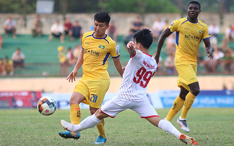 Video tổng hợp: SLNA 0-0 Nam Định (Vòng 7 V-League 2019)