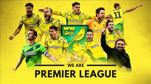 Norwich thang hang Premier League 2019/20