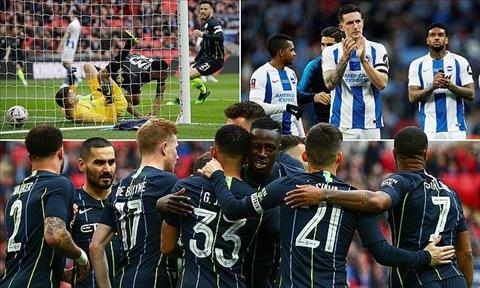 Chung kết FA Cup cho Man City: Tỷ số tối thiểu, hiệu quả tối đa