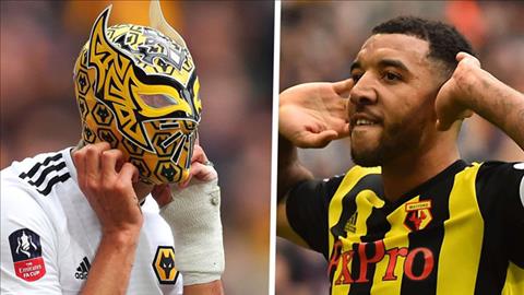 Cầu thủ Wolverhampton nhận cái kết đắng sau pha ăn mừng đeo mặt nạ