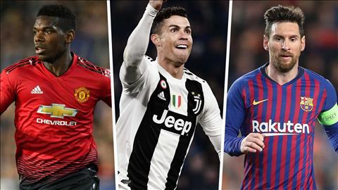 Pogba: Ronaldo và Messi khiến tôi phải nhận những chỉ trích