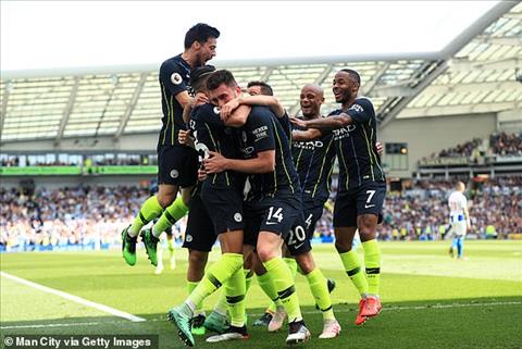 Video tổng hợp: Brighton 1-4 Man City (Vòng 38 Premier League 2018/19)