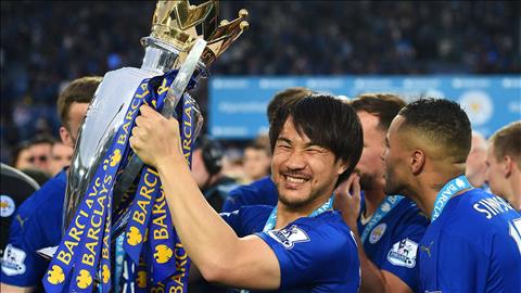 Tiền đạo Shinji Okazaki của Leicester City đồng đội Xuân Trường hình ảnh