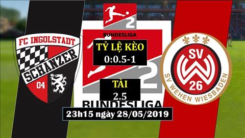 Ingolstadt vs Wehen 23h15 ngày 285 (Playoff hạng 2 Đức) hình ảnh