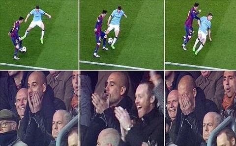 Cu xo hang cua Messi vs Milner
