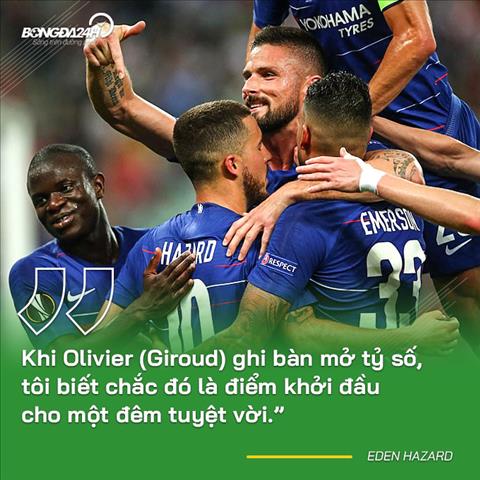 Chelsea vô địch Europa League Song sát Hazard - Giroud và lần cuối rực rỡ hình ảnh 2