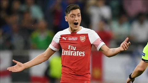 HLV Unai Emery muốn Arsenal bán tiền vệ Mesut Ozil ở Hè 2019 hình ảnh
