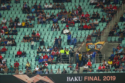 SVĐ Baku vắng khán giả trong trận chung kết Europa League hình ảnh