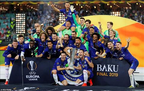 Chelsea vô địch Europa League, David Luiz làm hòa với HLV Sarri hình ảnh
