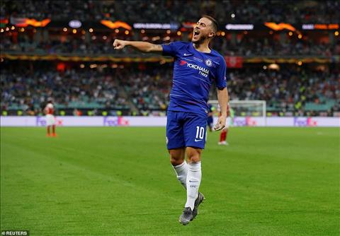 Hazard chia tay Chelsea sau khi vô địch Europa League hình ảnh