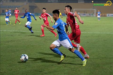Viettel vs Quang Ninh 3-3 hang thu