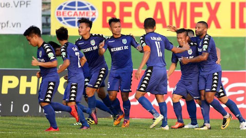 Bình Dương 1-0 Khánh Hòa: Chiến thắng sát nút