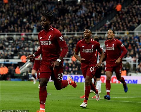 Origi phát biểu trận Newcastle 2-3 Liverpool tri ân Salah hình ảnh