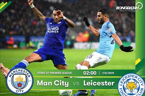 Trực tiếp Man City vs Leicester xem Ngoại hạng Anh 2019 hôm nay hình ảnh