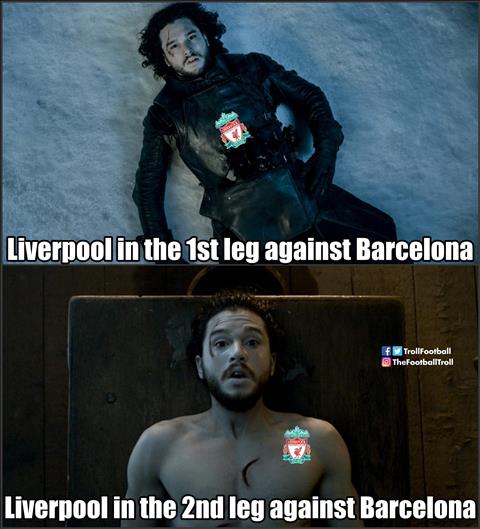 Đau ruột với loạt ảnh chế Liverpool vs Barca hình ảnh
