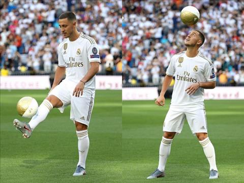 Eden Hazard ra mat Real Madrid