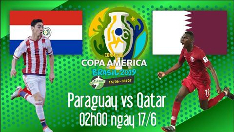Trực tiếp Paraguay vs Qatar xem bảng B Copa America 2019 đêm nay hình ảnh Trực tiếp Paraguay vs Qatar xem bảng B Copa America 2019 đêm nay hình ảnh